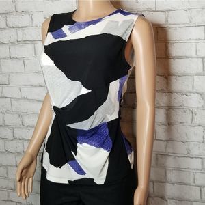 🆕️💥DKNY Faux Wrap tie top